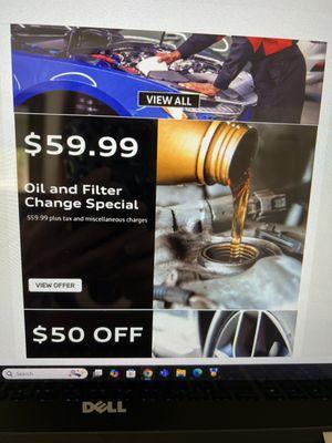 This is the coupon that Audi Coral Springs sent to my email!