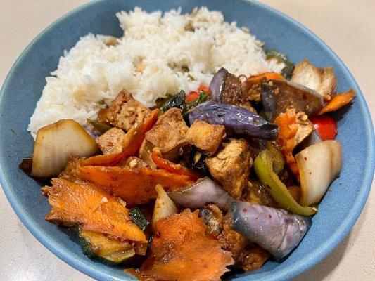 Spicy Eggplant with Tofu