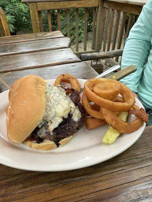 Blue Heron Jam Burger