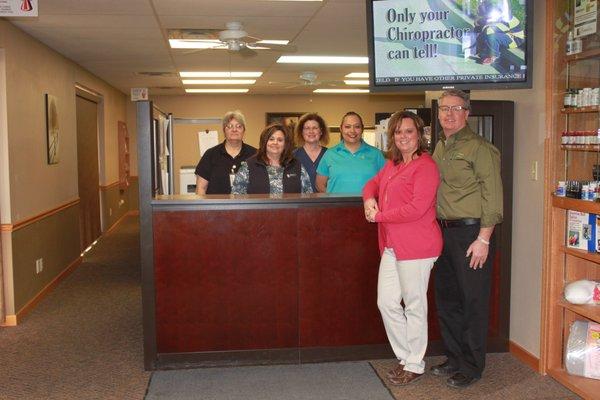 Staff with Dr. & Mrs. Greene - 2017