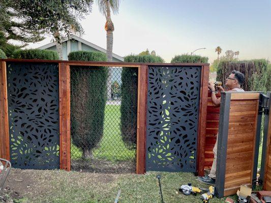 Custom fence .