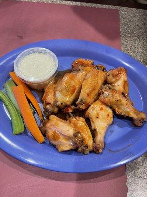 Jumbo wings with Thai chili sauce