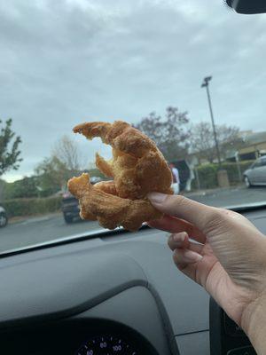 Cruller, AMAZING, tastes similar to a cream puff texture but maybe even better