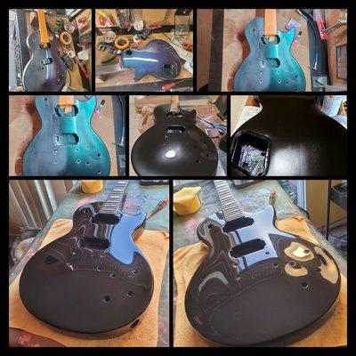 Gibson Lea Paul restoration