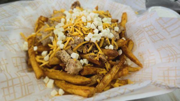 Loaded fries.