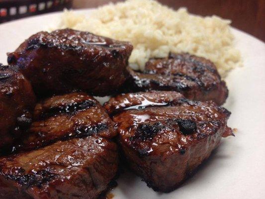 Marinated Teriyaki Steak Tips