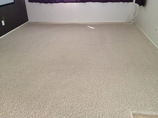 Here's the after result. A much better fresh clean carpet. This was almost dry by the time we left the customer's home.