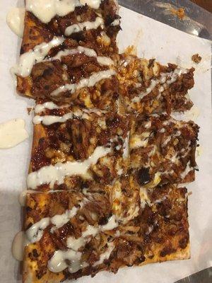 Pull Pork Pizza.