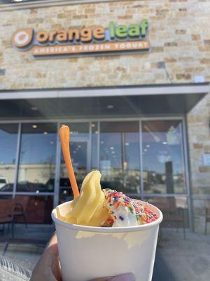 Orange Leaf Frozen Yogurt