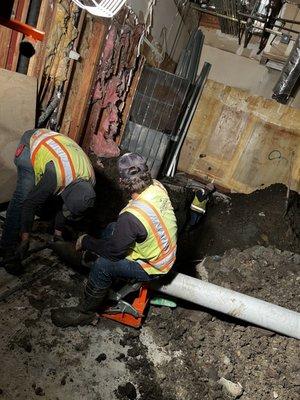 6" Trenchless sewer replacement