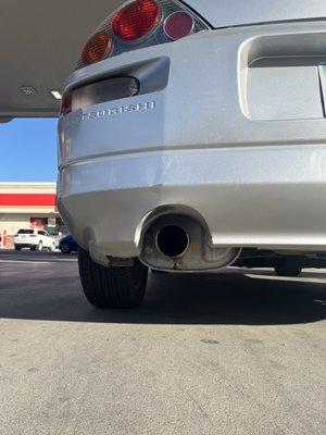 Stock muffler