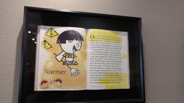 My sandwiches character - Narmer.