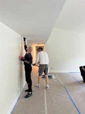 house painting and crack /drywall repair