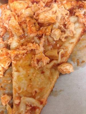 This is the buffalo chicken pizza!!! Unbelievable!!!