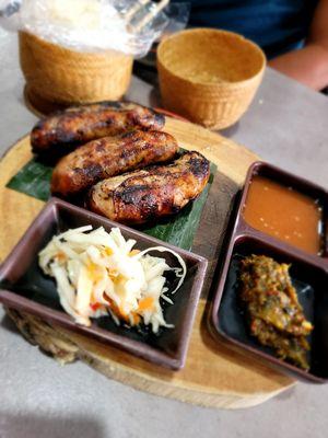 Sai Gawk (Lao Sausages)