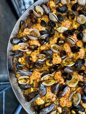 Giant paellas, available for events