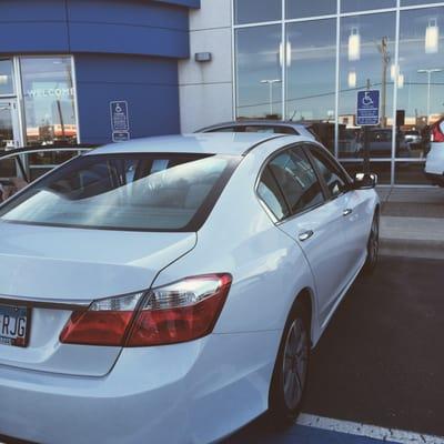 My new car 2015 accord!!