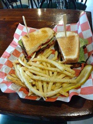 BLT with cool fries