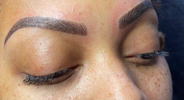 ombre eyebrows