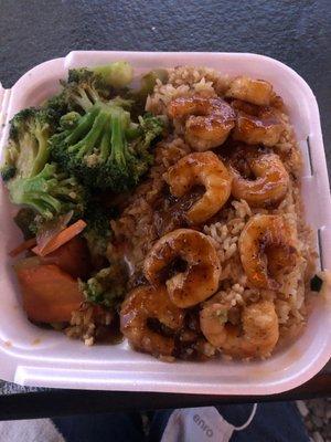 Shrimp hibachi