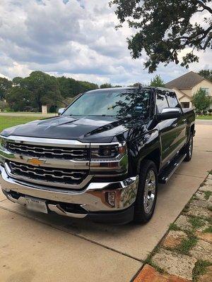 2017 Silverado bumper replacement