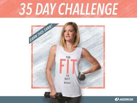 Challenge your limits don't limit your challenge! Feb. 1 - March 7 30 classes in 35 days