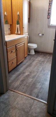 Bathroom Flooring Replacement