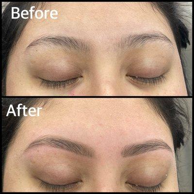 Brows threading