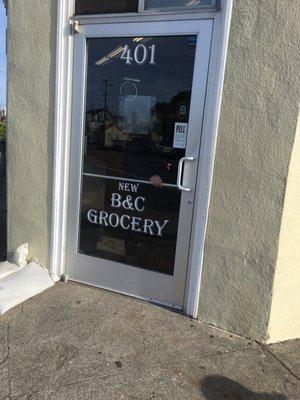 Front door to a great sandwich