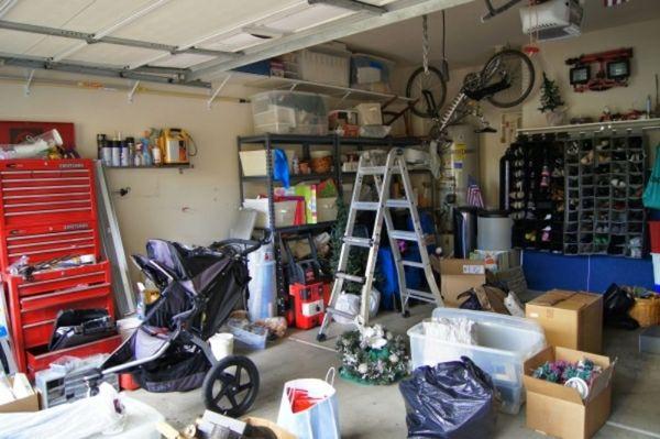 Garage Cleanout (before)