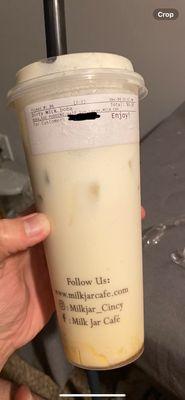 Dirty Milk Boba (EXTRA BOBA)