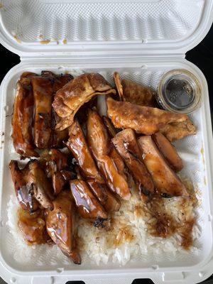 Chicken Teriyaki + Gyoza combo