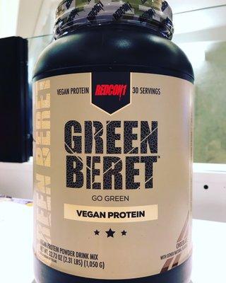 Vegan protein available!