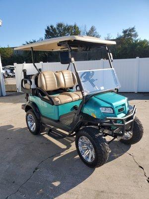 4 Passenger Lifted Club Car Onward - Brand new!