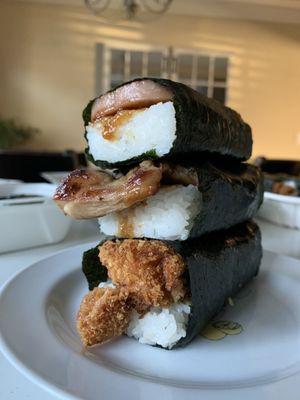 Yum! Trio of Musubi