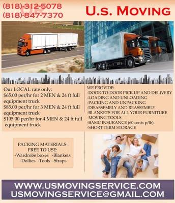 US Moving Service