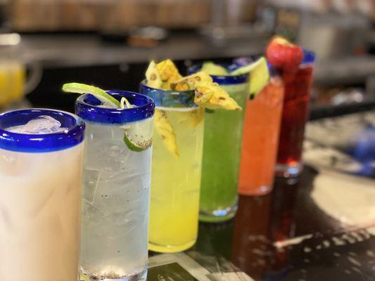 Mixed drinks that we serve on specials