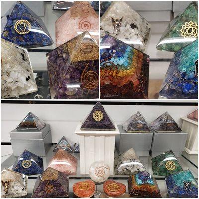 Orgonite pyramidds