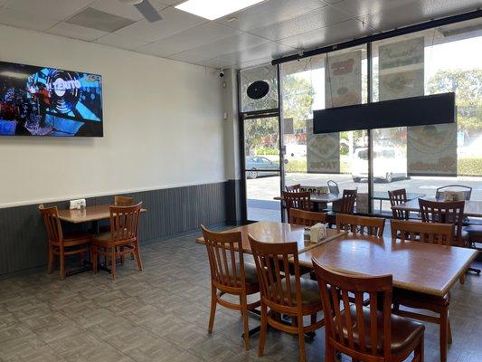 INSIDE OF THE RESTAURANT