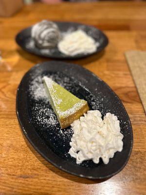 Matcha cheesecake