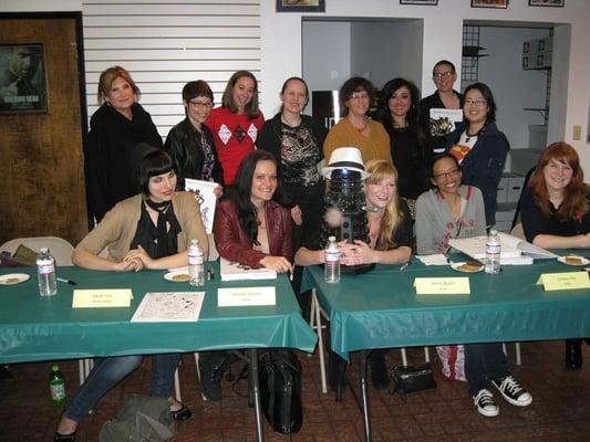 Womanthology Signing