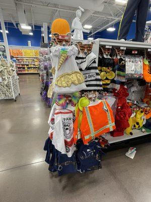 Doggy costumes!! @ Party City.