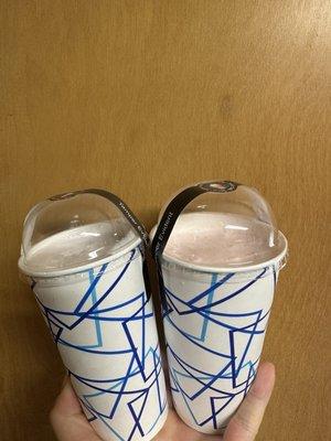 Blueberry and Strawberry Shakes