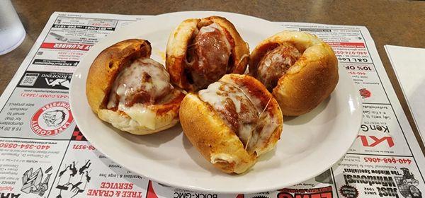 Meatballs Sliders...