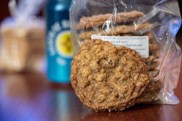 Desert Badger Baking Company Chocolate Chip Oatmeal cookies