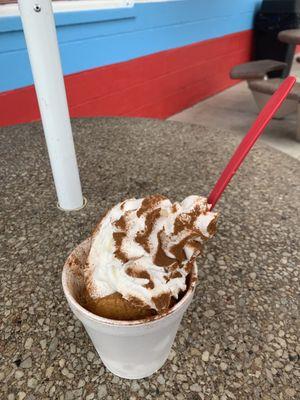 Pumpkin Pie Sundae
 
 Sorry about my last post, my review got deleted. Pumpkin pie sundae was Delicious and a must try for the fall!