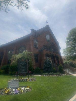 Original 1881 constructed church burned down in 1901. This is the replacement (1902)