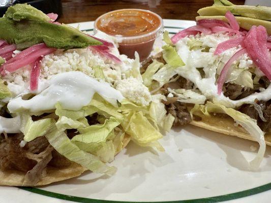 Carnitas Tostada