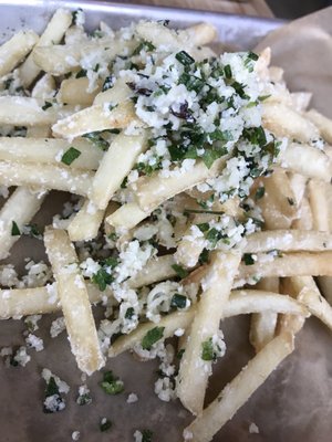 Truffle parm fries