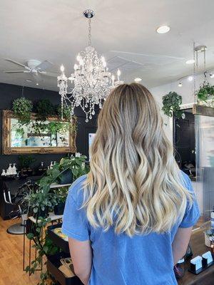 Balayage and Shadow Root